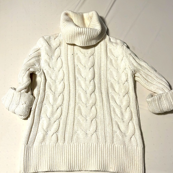 Cableknit Turtleneck - Picture 1 of 3